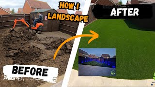 artificial grass installation how to lay artificial grass how i landscape [upl. by Nwahsid996]