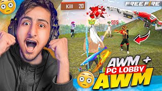 2 Awm In Pc Only Lobby😱20 Kills Challenge Solo Vs Squad As Gaming  Free Fire Max [upl. by Hugo363]