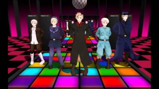 Hetalia Nordics  Macarena MMD [upl. by Pernell871]