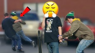 Handcuffing People to Lock Box Prank  RebelTV [upl. by Ybba]