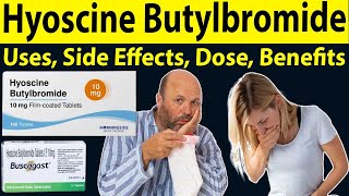 Hyoscine Butylbromide 10mg ताकत प्रभाव खुराक  Buscogast 10mg Tablet  Uses Side Effects Dose [upl. by Northrup]