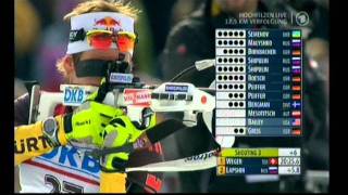 Biathlon Verfolgung der Männer in Hochfilzen 2011 [upl. by Elmore]