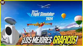 ¿GRAFICAZOS en solo 20 GB Flight Simulator 2024 en Xbox Series S [upl. by Annitsirhc]