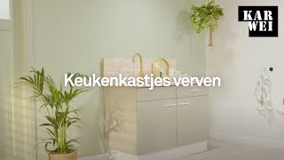 KARWEI  Keukenkastjes verven [upl. by Yaffit40]