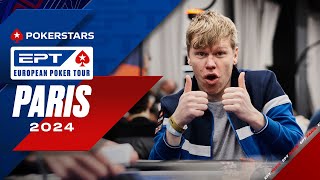 EPT Paris 2024  €5K Main Event  DAY 3  PokerStars [upl. by Eelytsirk]