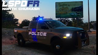 GTA V  LSPDFR  North Chumash  EP10 [upl. by Yelats]