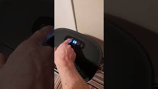 Adjusting the humidistat level on a Meaco Dry 25L Arete One Dehumidifier  Air Purifier [upl. by Nomead]