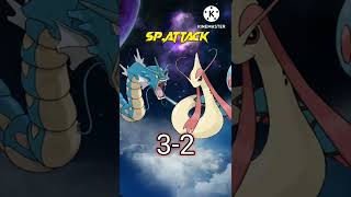 gyarados vs milotic 😮  who will win [upl. by Ainnat]