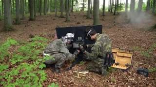 SEAR paintball cannon on target practice [upl. by Longerich90]