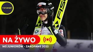 SKOKI NARCIARSKIE MŚ JUNIORÓW ZAKOPANE 2022  KONKURS DRUŻYNOWY [upl. by Eadwine345]