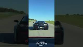 Tesla Model S Plaid Puts Corvette Z06 into Panic Shift Mode 160MPH Back Straightaway VIR Full [upl. by Ibmab]