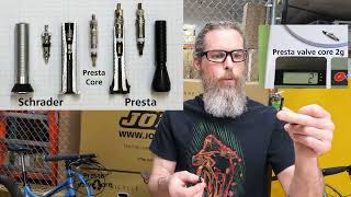 Tubeless Valve Stem Flow Test  High Flow Presta VS Jones Schrader [upl. by Kapoor]