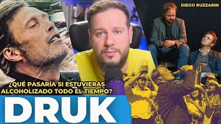 ¿Que pasaría si estuvieras alcoholizado todo el tiempo  Review película Druk [upl. by Glyn]