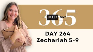 Days 264 Zechariah 59  Daily One Year Bible Study  Audio Bible Reading with Commentary [upl. by Hesler]