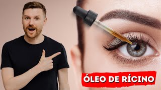 ÓLEO DE RÍCINO para seus olhos BLEFARITE CATARATA GLAUCOMA OLHOS SECOS INCHAÇOS [upl. by Elnore]