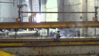 Galvanizing a Felling Semi Trailermov [upl. by Sissel]