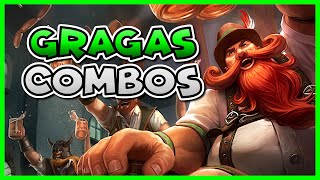 GRAGAS COMBO GUIDE  How to Play Gragas Season 12  Bav Bros [upl. by Ettenoitna32]