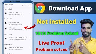 Chrome se app install nahi ho raha hai  Chrome app not installed problem [upl. by Kimberlyn262]