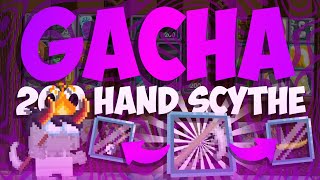 Gacha 200 Hand Scythe During Harvestfest  Insane Luck 🍀  Growtopia [upl. by Elocon]