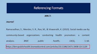 Know the difference between APA 6 amp APA 7 [upl. by Evie929]