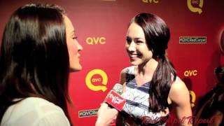 Lindsey McKeon at QVCs Red Carpet Style Party QVCRedCarpet MyLindseyMckeon [upl. by Alebasi]