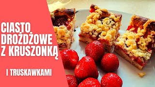 LIDLOMIX Przepisy  Ciasto drożdżowe z kruszonką i Truskawkami  Monsieur Cuisine Connect [upl. by Quenna]