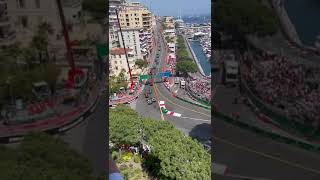 Perez Hulkenberg and Magnussen crash Monaco F1 2024 [upl. by Godfry]