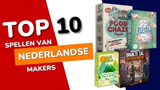 Top 10  Spellen van Nederlandse Makers [upl. by Nitsu]