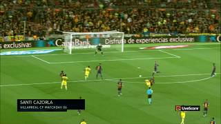 Watch Cazorla’s screamer and Vinicius Junior’s curler with the LiveScore 360Replay Camera MD6 [upl. by Bruni]