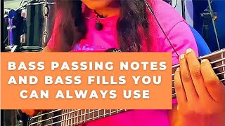 Worship medley bass passing notes and bass fills you can always use [upl. by Riess]