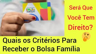 🚨 Bolsa Família Veja se Você Tem Direito e o Que é 🤔 [upl. by Erminna]