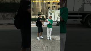 fight over trash bag shorst video2024 funny relax videoviral american music [upl. by Nosae123]