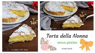 Torta della Nonna senza glutine [upl. by Ahsyle]