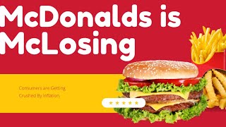 McDonald’s Warning Consumers are Broke [upl. by Melnick]