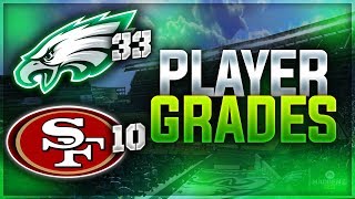 Another One Bites The Dust  Eagles 33 49ers 10  Week 8 Player Grades [upl. by Isadore]