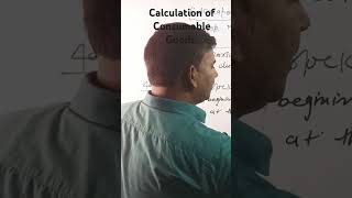 Calculation of Consumable Goods NPO Basic Concept youtubeshort rajat accounting  Goods arshad [upl. by Padgett752]