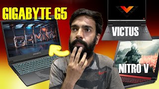 Why no one is Talking About GIGABYTE G5 i5 12450H RTX 4050  Gigabyte G5 vs Acer Nitro V [upl. by Ytisahc]