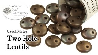 Product Spotlight CzechMates 2 Hole Lentils [upl. by Angelo]