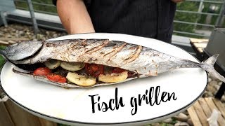 Fisch grillen  So geht das Gourmondo Food Studio [upl. by Kirstyn]