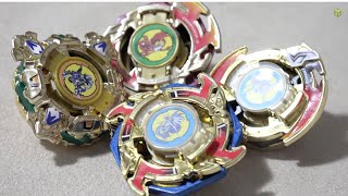 Beyblade DELUXE GOLD SET Unboxing amp Review Sonokong Top Blade  Beyblade Plastic Generation [upl. by Luna727]