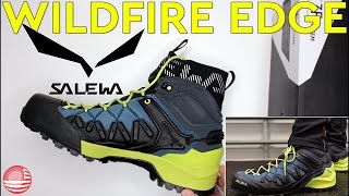 Salewa Wildfire Edge Mid GTX Review Salewa Hiking Boots Review [upl. by Alyacim441]