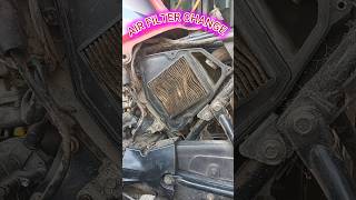 AIR FILTER CHANGE automobile air filter change shorts bike like [upl. by Brant]