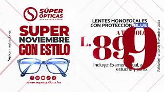 Super Noviembre llegó a Super Ópticas [upl. by Aseeram]