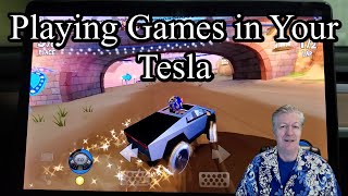 Playing Games in your Tesla [upl. by Tiphane730]