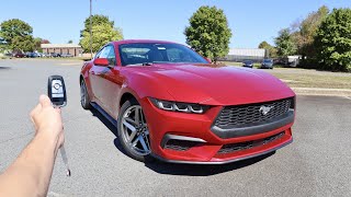 2024 Ford Mustang EcoBoost Start Up Exhaust Walkaround Test Drive and Review [upl. by Ased998]