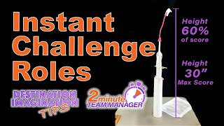 Video 705 Defining Instant Challenge Roles in Destination Imagination [upl. by Elwood674]