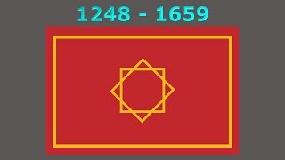 History of the Moroccan flag [upl. by Lekzehcey]