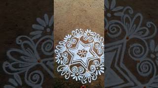 sashti day 4dailykolamThe Rainbow Craftstrending shorts simplekolam kolam song [upl. by Nylrebma121]