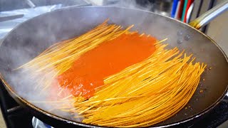 Fried Killer Spaghetti the Italian Recipe That Breaks all Pasta Rules  Claudia Romeo [upl. by Peadar]