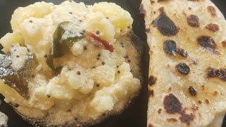 kitchen food blog is live Red lentins Paratha amp Sabji [upl. by Ynahpets]